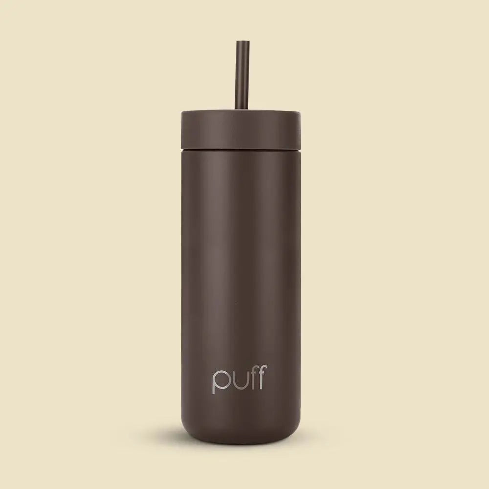 Matte Straw Tumbler — 450 ml