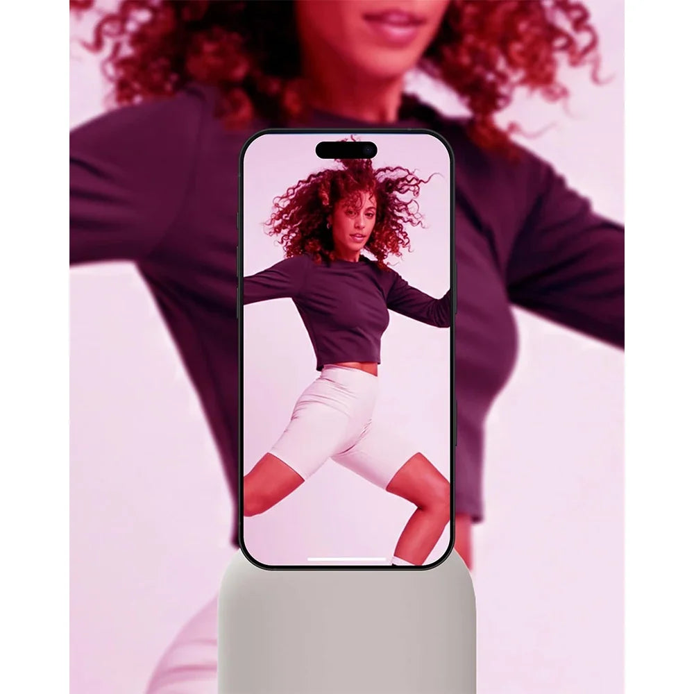 Hands-free bottle with magnetic phone mount